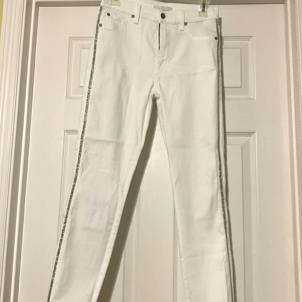 White jeans